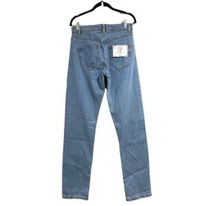 ASOS jeans don’t think twice straight‎ leg 27 waist 34 inseam long, 10” rise